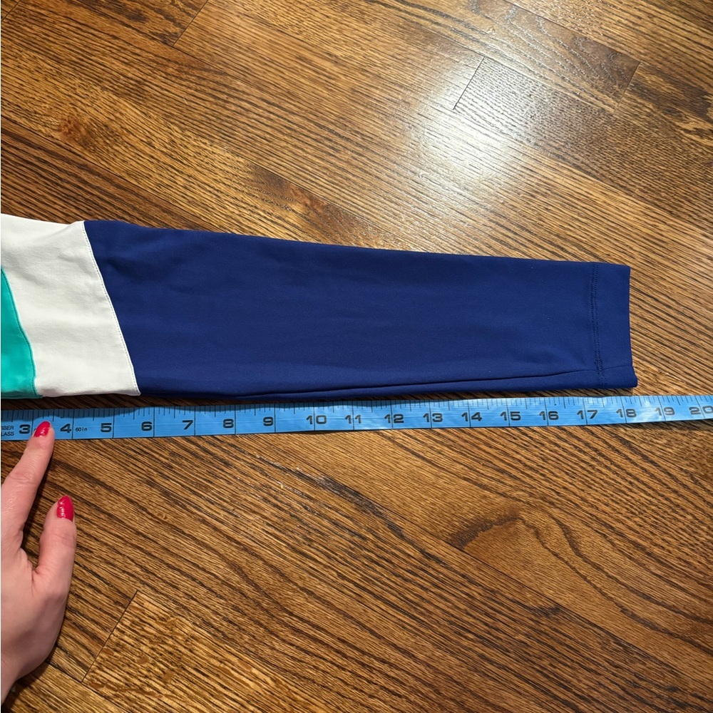 Lohla Sport | LS Fiona Cross Stripe Lapis Blue White Sz S - Picture 7 of 7